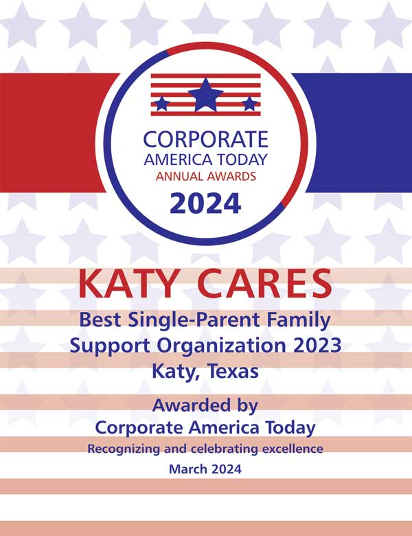 Corp America Today Award to Katy Cares