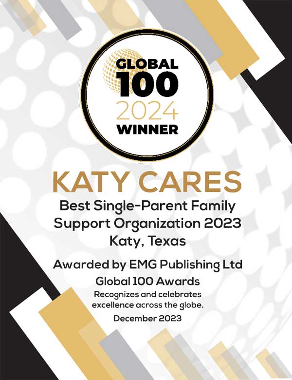 Global 100 Award to Katy Cares