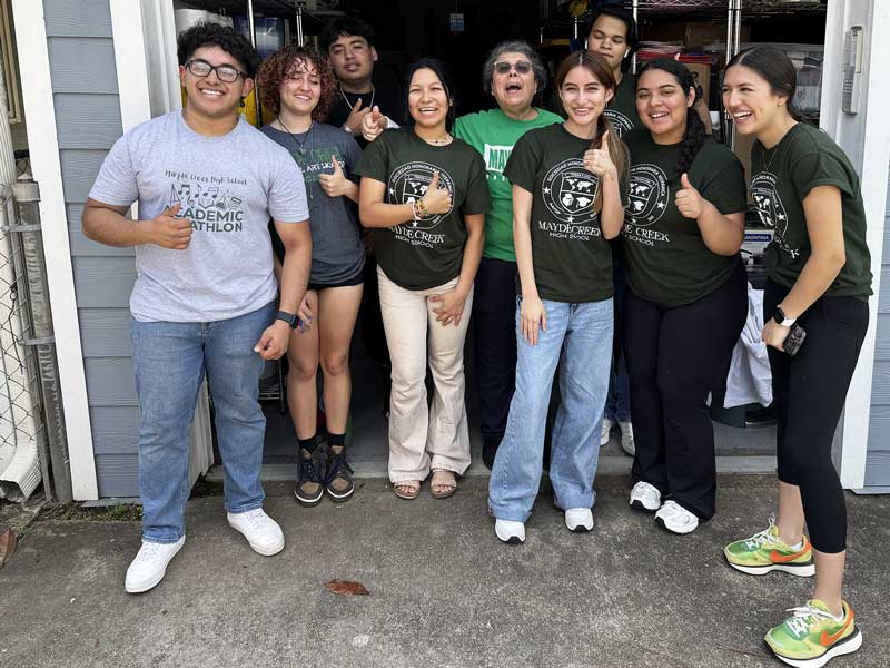 Mayde Creek HS Service Project