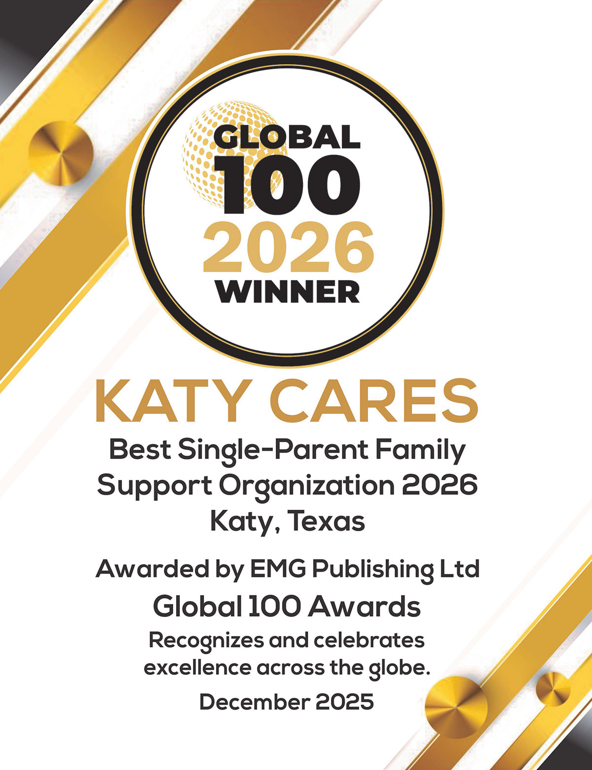 Global 100 Award 2026